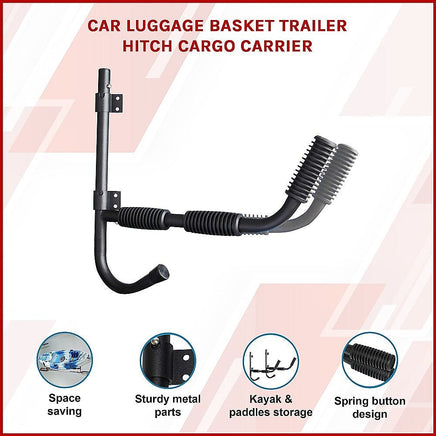 Kayak Canoe Wall-Mounted Rack Storage Brackets Swivel Sports Design Outdoor Recreation Kings Warehouse 