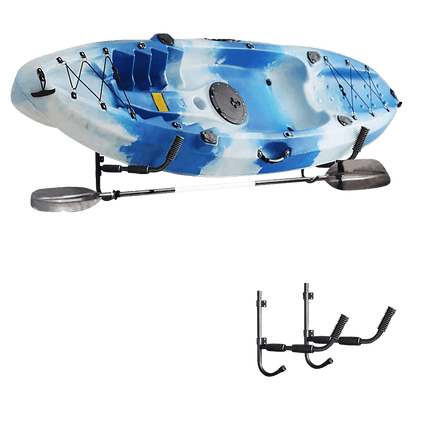 Kayak Canoe Wall-Mounted Rack Storage Brackets Swivel Sports Design Outdoor Recreation Kings Warehouse 