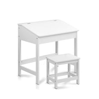 Keezi 2PCS Kids Table and Chairs Set Activity Children Playing Toys Study Desk Baby & Kids Kings Warehouse 