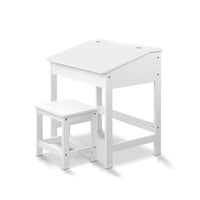 Keezi 2PCS Kids Table and Chairs Set Activity Children Playing Toys Study Desk Baby & Kids Kings Warehouse 
