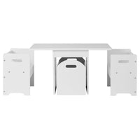 Keezi Kids Multi-function Table and Chair Hidden Storage Box Toy Activity Desk Big Baby Bazaar Kings Warehouse 