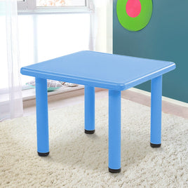 Keezi Kids Table Plastic Square Activity Study Desk 60X60CM Baby & Kids Kings Warehouse 