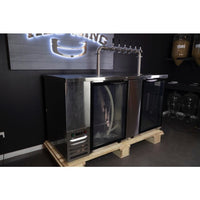 Kegerator - KegMaster Super Deluxe - Two Door Large Appliances Kings Warehouse 