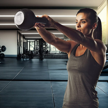 Kettle Bell 16KG Training Weight Fitness Gym Kettlebell Sports & Fitness Kings Warehouse 