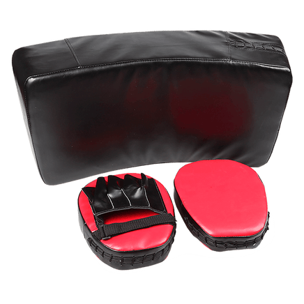Kickboxing Shield & Punching Pad Combo – Sparring Training Strike Set Sports & Fitness Kings Warehouse 