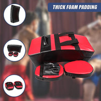 Kicking Boxing Sparring Shield & Punching Pad Mitts Combo Sports & Fitness Kings Warehouse 