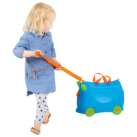 Kiddicare Bon Voyage Kids Ride On Suitcase Luggage Blue Kings Warehouse 