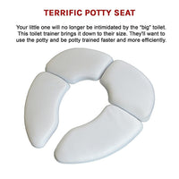 Kids Baby Toddler Travel Folding Padded Potty Seat Cushion Toilet Training Kings Warehouse 