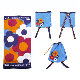 Kids Beach Towel N Bag Bloom Home & Garden Kings Warehouse 