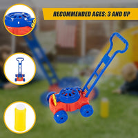 Kids Bubble Lawnmower Bubbles Machine Blower Outdoor Garden Party Toddler Toy Baby & Kids Kings Warehouse 