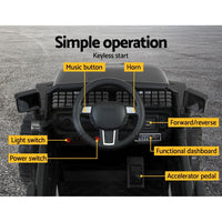 Kids Electric Ride On Car Jeep Toy Cars Remote 12V Black Baby & Kids Kings Warehouse 