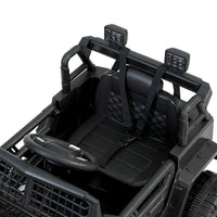 Kids Electric Ride On Car Jeep Toy Cars Remote 12V Black Baby & Kids Kings Warehouse 