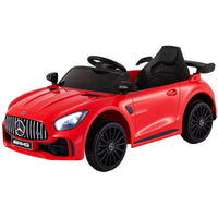 Kids Electric Ride On Car Mercedes-Benz AMG GTR Licensed Toy Cars Remote Red Baby & Kids Kings Warehouse 