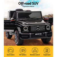 Kids Electric Ride On Car Mercedes-Benz Licensed AMG G63 Toy Cars Remote Black Baby & Kids Kings Warehouse 