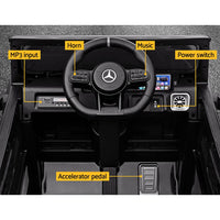 Kids Electric Ride On Car Mercedes-Benz Licensed AMG G63 Toy Cars Remote Black Baby & Kids Kings Warehouse 