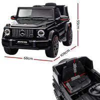 Kids Electric Ride On Car Mercedes-Benz Licensed AMG G63 Toy Cars Remote Black Baby & Kids Kings Warehouse 