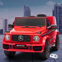 Kids Electric Ride On Car Mercedes-Benz Licensed AMG G63 Toy Cars Remote Red Baby & Kids Kings Warehouse 