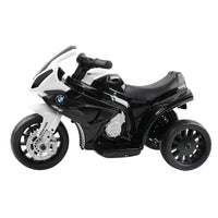 Kids Electric Ride On Car Police Motorcycle Motorbike BMW Licensed S1000RR Black Baby & Kids Kings Warehouse 