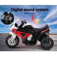 Kids Electric Ride On Car Police Motorcycle Motorbike BMW Licensed S1000RR Red Baby & Kids Kings Warehouse 