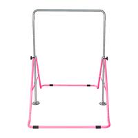Kids Gymnastics Bars Training Horizontal Bar Monkey Kip Bar Pink Kings Warehouse 