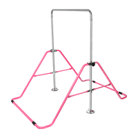 Kids Gymnastics Bars Training Horizontal Bar Monkey Kip Bar Pink Kings Warehouse 