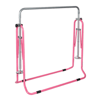 Kids Gymnastics Bars Training Horizontal Bar Monkey Kip Bar Pink Kings Warehouse 