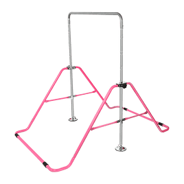 Kids Gymnastics Bars Training Horizontal Bar Monkey Kip Bar Pink Sports & Fitness Kings Warehouse 