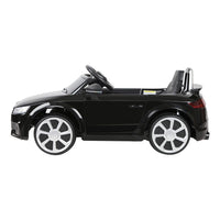 Kids Ride On Car Audi Licensed TT RS Black Early Christmas Sale Kings Warehouse 