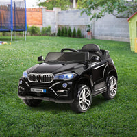 Kids Ride On Car BMW X5 Inspired Electric 12V Black End of Year Clearance Sale Kings Warehouse 