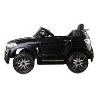 Kids Ride On Car BMW X5 Inspired Electric 12V Black End of Year Clearance Sale Kings Warehouse 