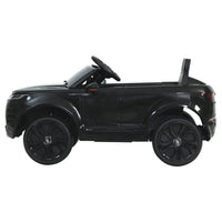 Kids Ride On Car Licensed Land Rover 12V Electric Car Toys Battery Remote Black End of Year Clearance Sale Kings Warehouse 