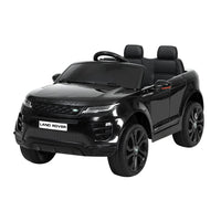 Kids Ride On Car Licensed Land Rover 12V Electric Car Toys Battery Remote Black End of Year Clearance Sale Kings Warehouse 