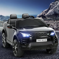 Kids Ride On Car Licensed Land Rover 12V Electric Car Toys Battery Remote Black End of Year Clearance Sale Kings Warehouse 