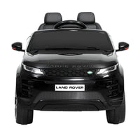 Kids Ride On Car Licensed Land Rover 12V Electric Car Toys Battery Remote Black End of Year Clearance Sale Kings Warehouse 