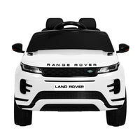 Kids Ride On Car Licensed Land Rover 12V Electric Car Toys Battery Remote White Kings Warehouse 