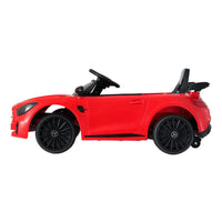 Kids Ride On Car Mercedes-Benz AMG GTR Electric Toy Cars 12V Red March Mayhem Kings Warehouse 