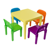 Kids Table and Chairs Play Set Toddler Child Toy Activity Furniture In-Outdoor