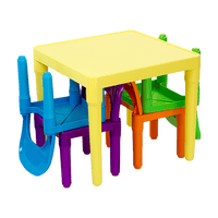 Kids Table and Chairs Play Set Toddler Child Toy Activity Furniture In-Outdoor Baby & Kids Kings Warehouse 