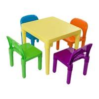 Kids Table and Chairs Play Set Toddler Child Toy Activity Furniture In-Outdoor Baby & Kids Kings Warehouse 