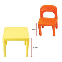 Kids Table and Chairs Play Set Toddler Child Toy Activity Furniture In-Outdoor Baby & Kids Kings Warehouse 