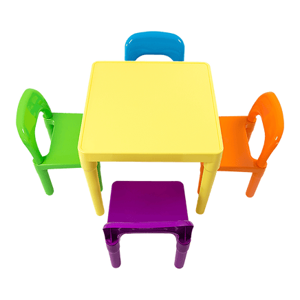Kids Table and Chairs Play Set Toddler Child Toy Activity Furniture In-Outdoor Baby & Kids Kings Warehouse 