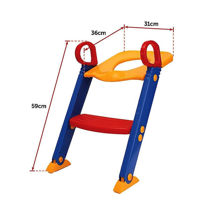 Kids Toilet Ladder Toddler Potty Training Seat Baby & Kids Kings Warehouse 