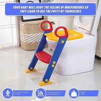 Kids Toilet Ladder Toddler Potty Training Seat Baby & Kids Kings Warehouse 