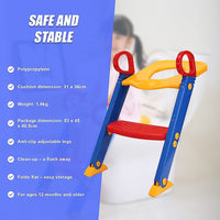 Kids Toilet Ladder Toddler Potty Training Seat Baby & Kids Kings Warehouse 