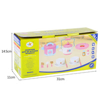 Kids Wooden Kitchen Tea Set Pretend Play Baby & Kids Kings Warehouse 