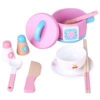Kids Wooden Kitchen Tea Set Pretend Play Baby & Kids Kings Warehouse 