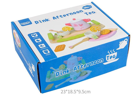 Kids Wooden Kitchen Tea Set Pretend Play Baby & Kids Kings Warehouse 
