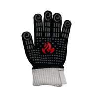 KILIROO BBQ Grill Gloves 35cm With Non-Slip Silicone KR-BG-100-YG Kings Warehouse 