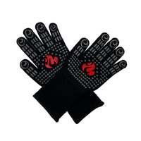 KILIROO BBQ Grill Gloves 35cm With Non-Slip Silicone KR-BG-100-YG Kings Warehouse 