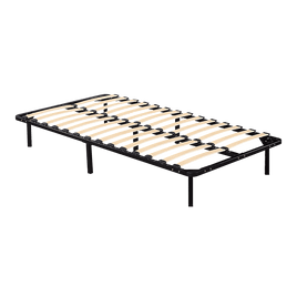 King Single Metal Bed Frame - Bedroom Furniture Furniture Kings Warehouse 